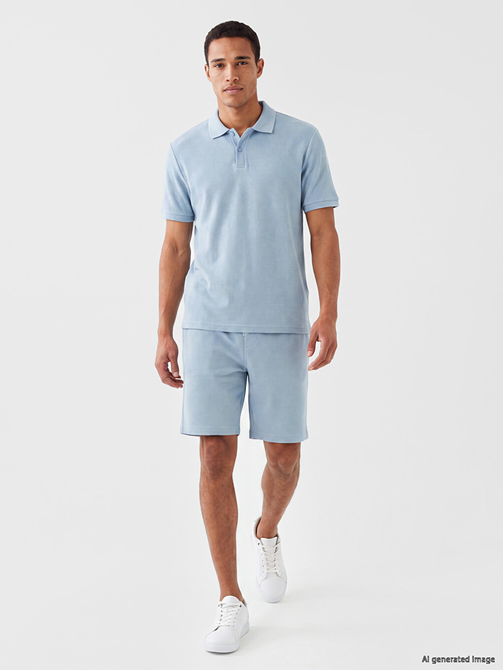 T-shirt Për Meshkuj Me Jakë Polo-2