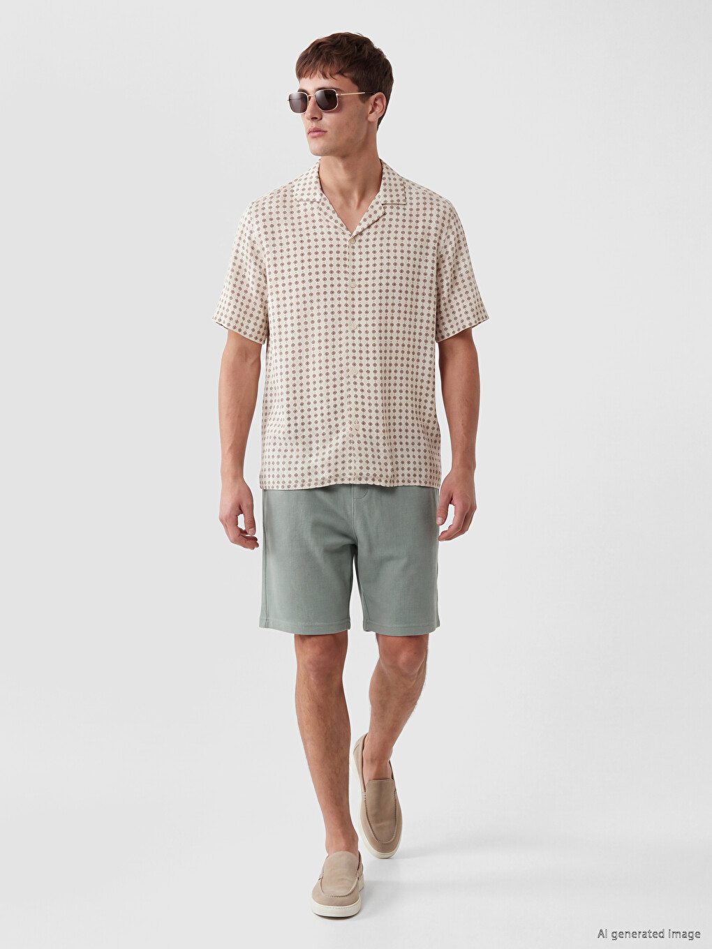 Regular Fit Men's Shorts-1