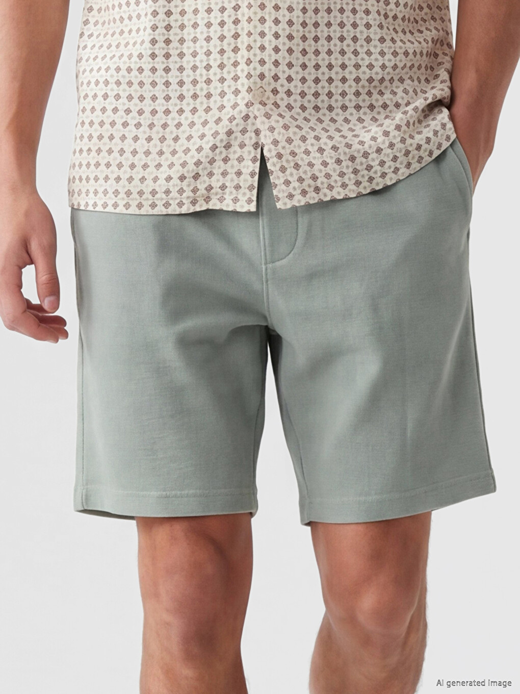 Regular Fit Men's Shorts-2