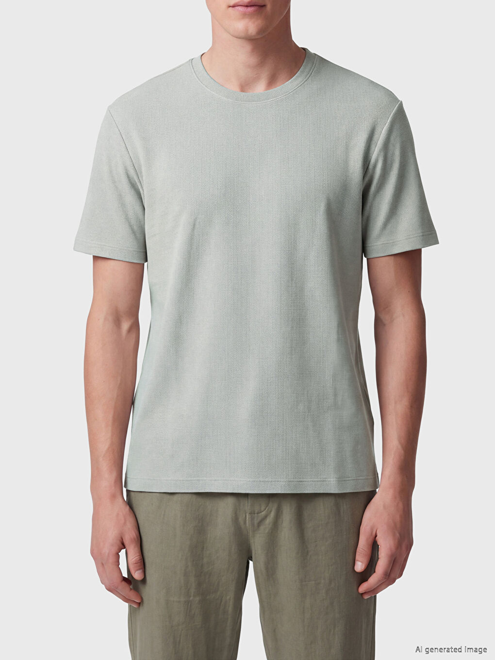 Crew Neck Men's T-Shirt-2