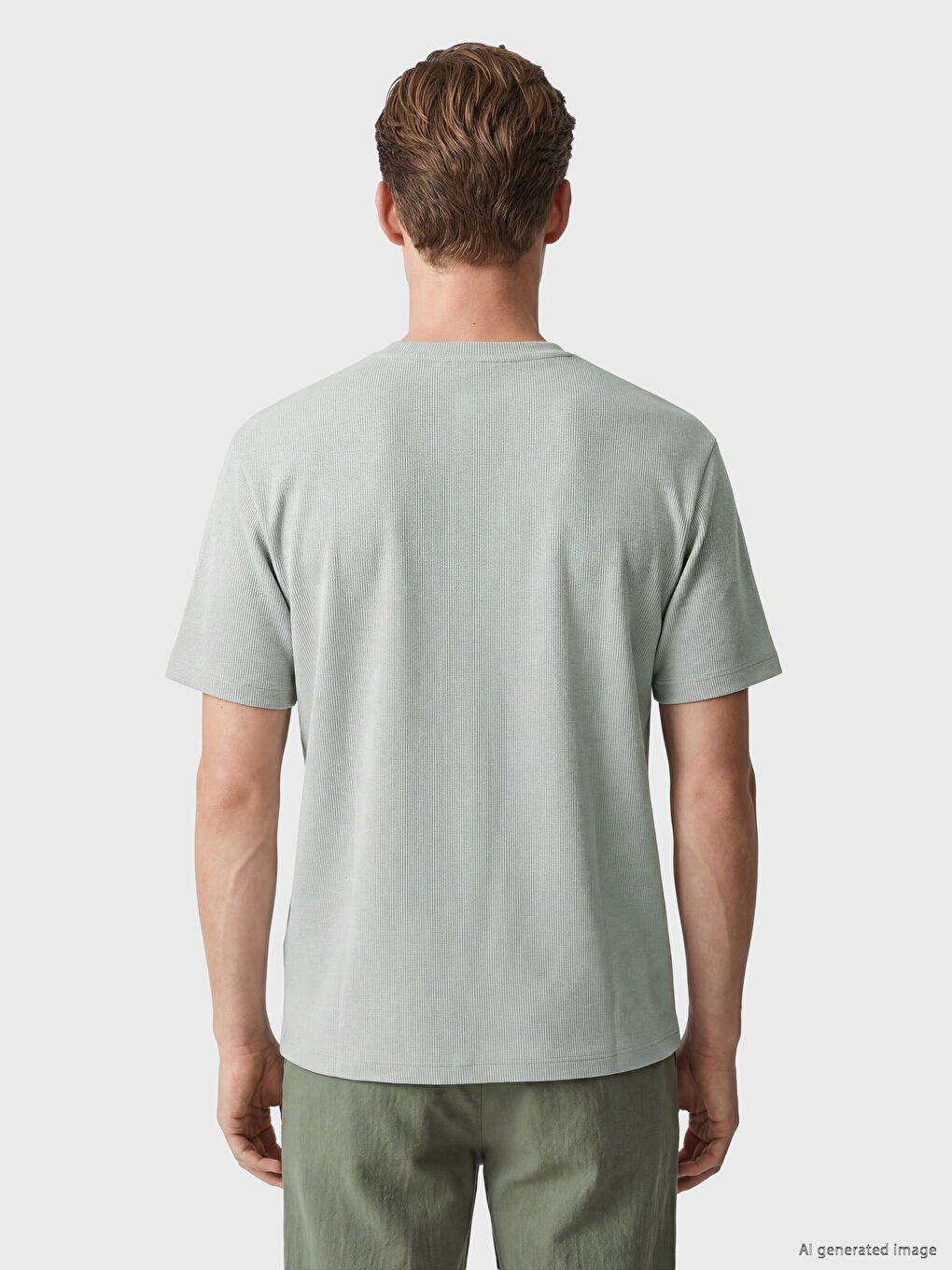 Crew Neck Men's T-Shirt-3