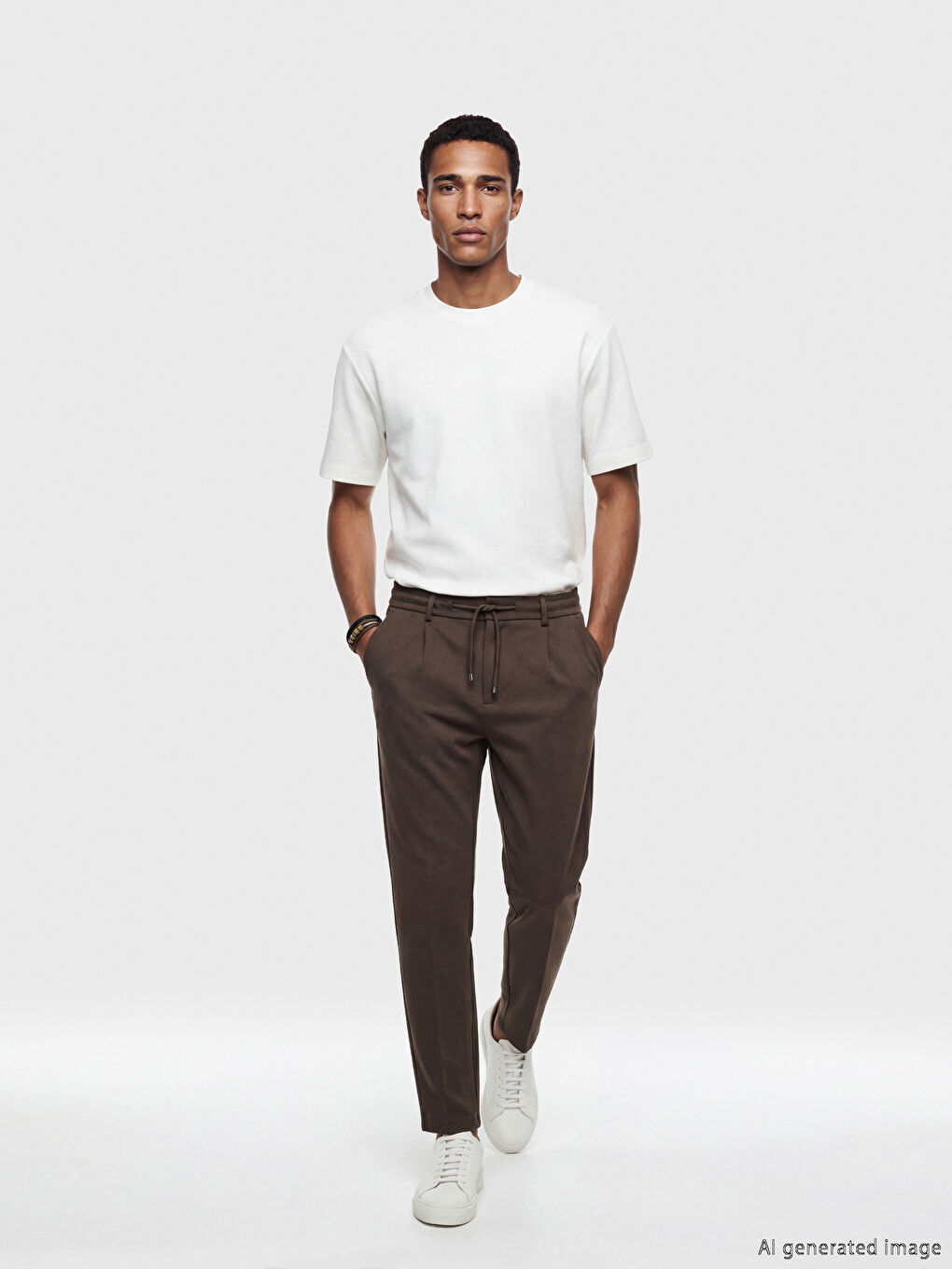 მამაკაცის მრგვალი საყელო მაისური-1