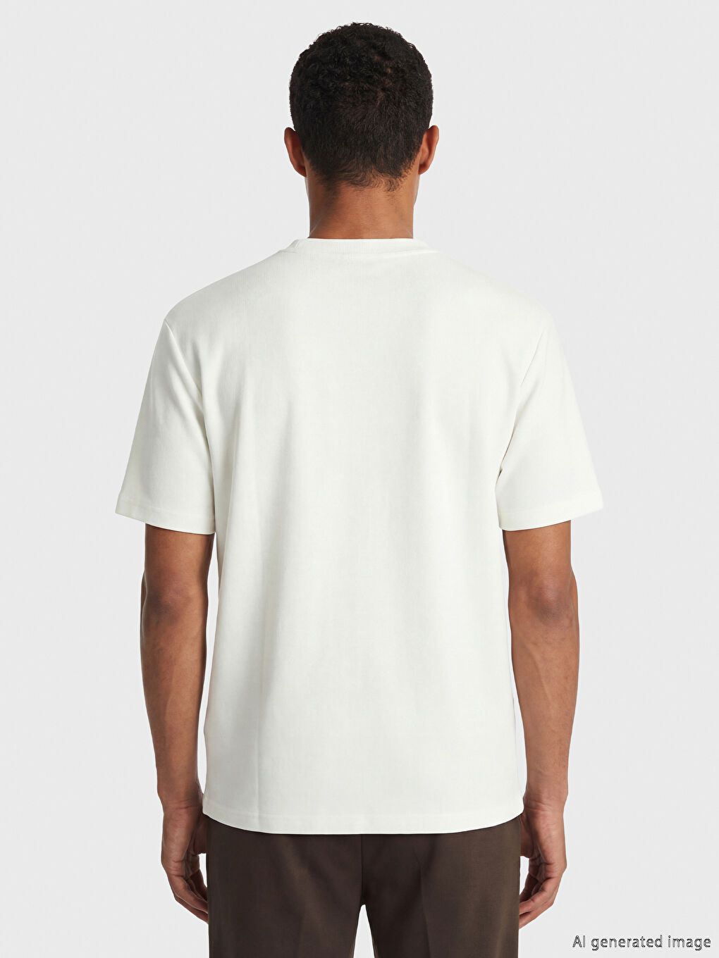 მამაკაცის მრგვალი საყელო მაისური-3