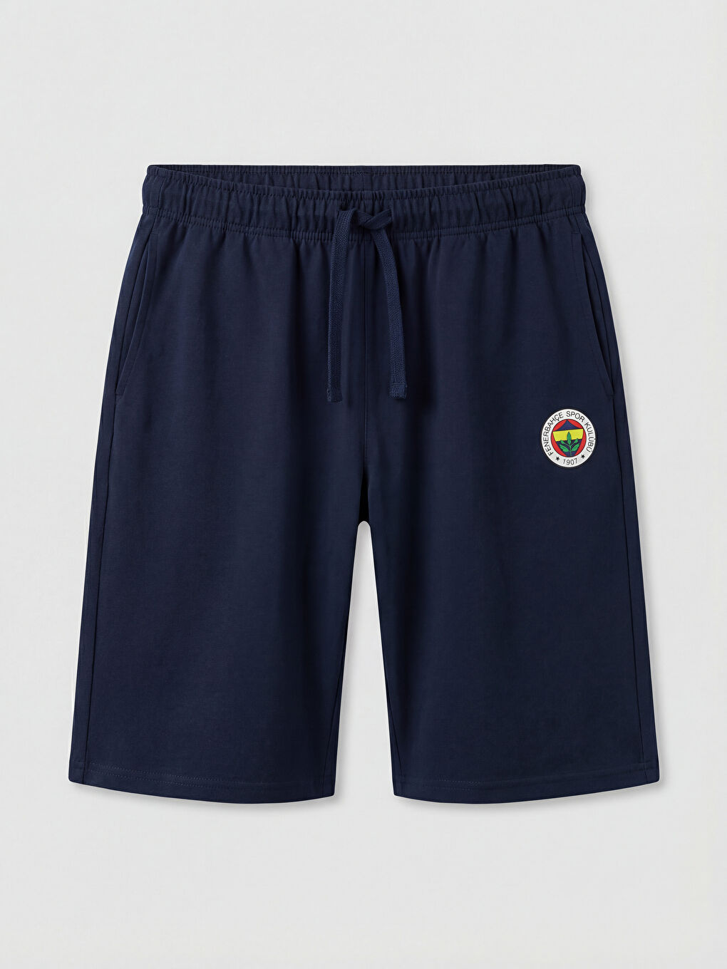 Lacivert Fenerbahçe Baskılı Erkek Pijama Alt Şort