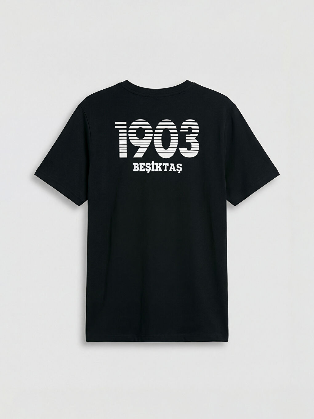 Siyah Standart Kalıp Beşiktaş Baskılı Erkek Pijama Takımı-2