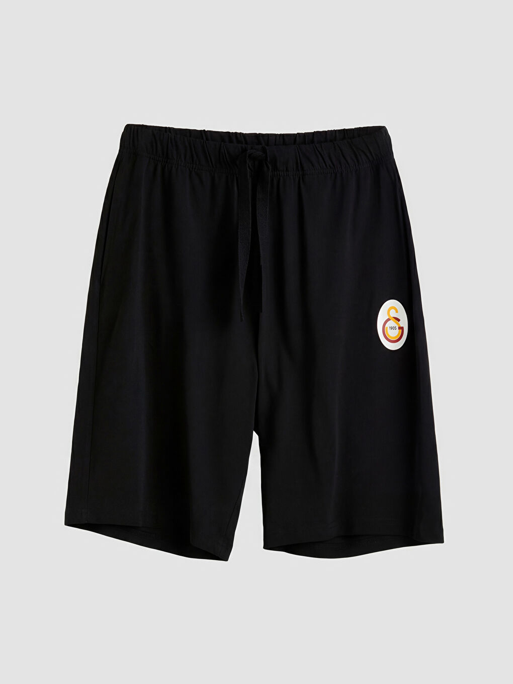 Siyah Galatasaray Baskılı Erkek Şort