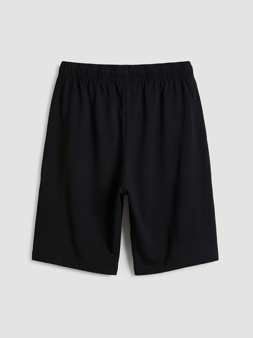 Siyah Galatasaray Baskılı Erkek Şort-1