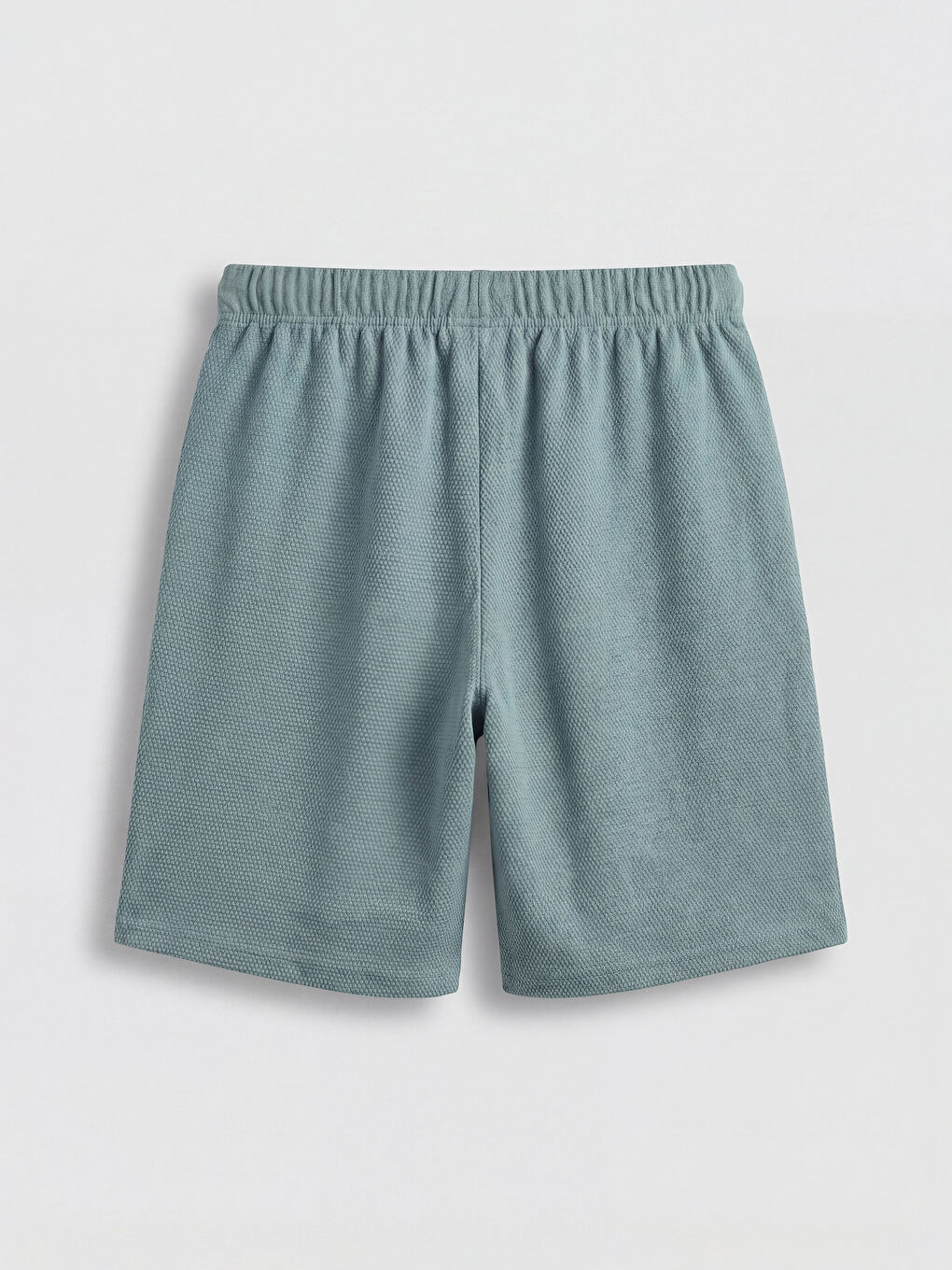 Mavi Standart Kalıp Florida Baskılı Erkek Şortlu Pijama Takımı-8