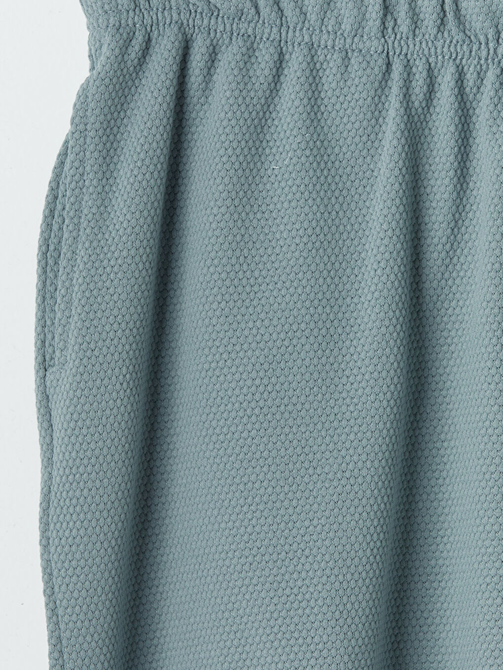 Mavi Standart Kalıp Florida Baskılı Erkek Şortlu Pijama Takımı-10