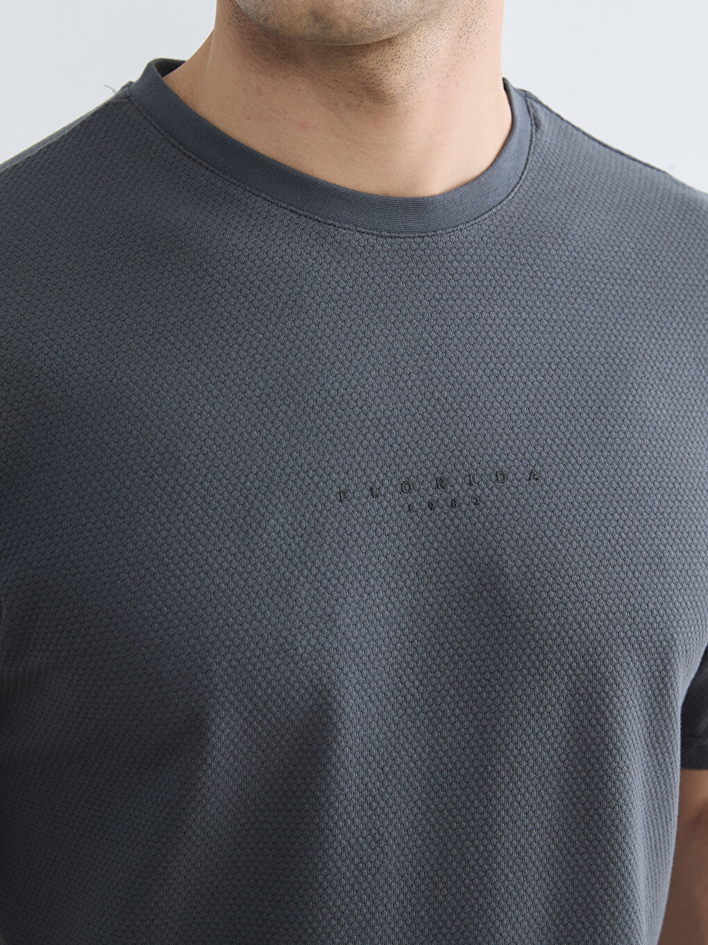 Antrasit Standart Kalıp Erkek Şortlu Pijama Takımı-2