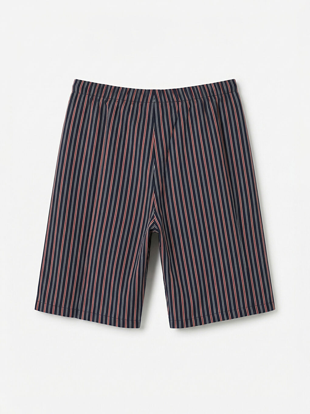 Lacivert Standart Kalıp Erkek Şortlu Pijama Takımı-9