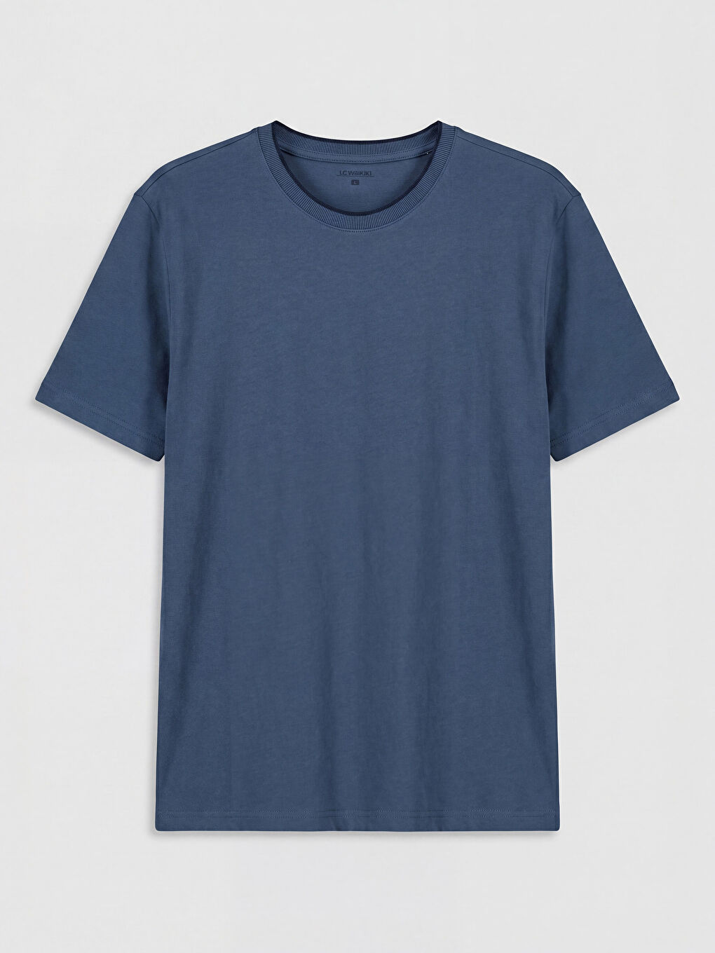 Lacivert Regular Fit Erkek Şortlu Pijama Takımı-1