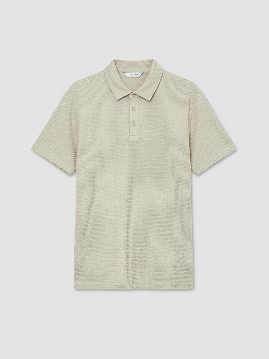 Polo Collar Men's T-Shirt-4