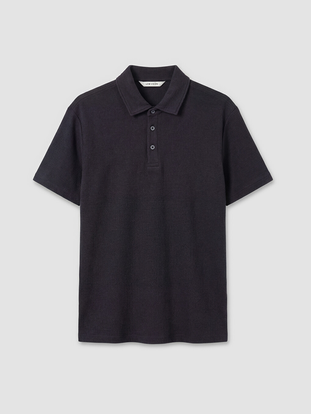 Polo Collar Men's T-Shirt-3