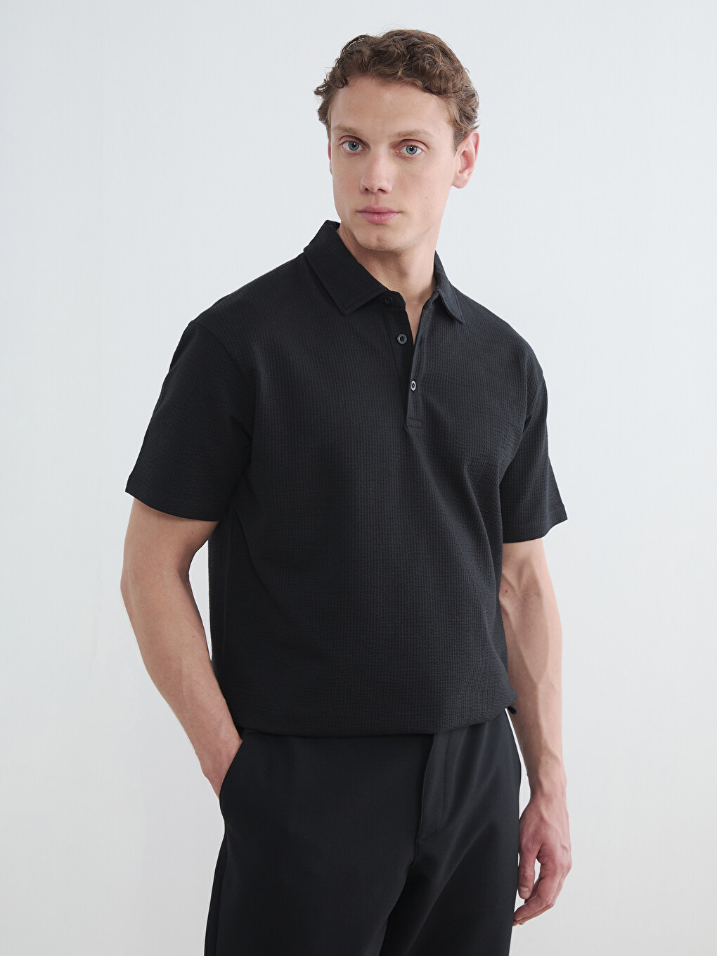 Polo Collar Men's T-Shirt