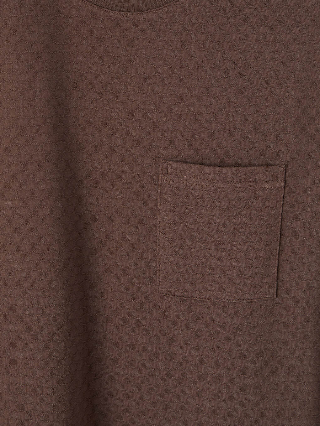 Kahverengi Regular Fit Erkek Şortlu Pijama Takımı-9