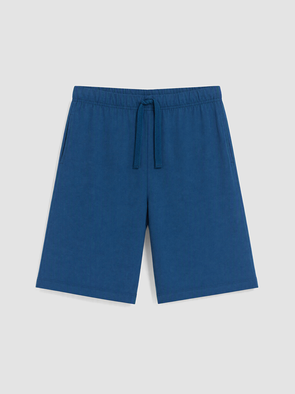 Beyaz Standart Kalıp Çizgili Erkek Pijama Takımı-8