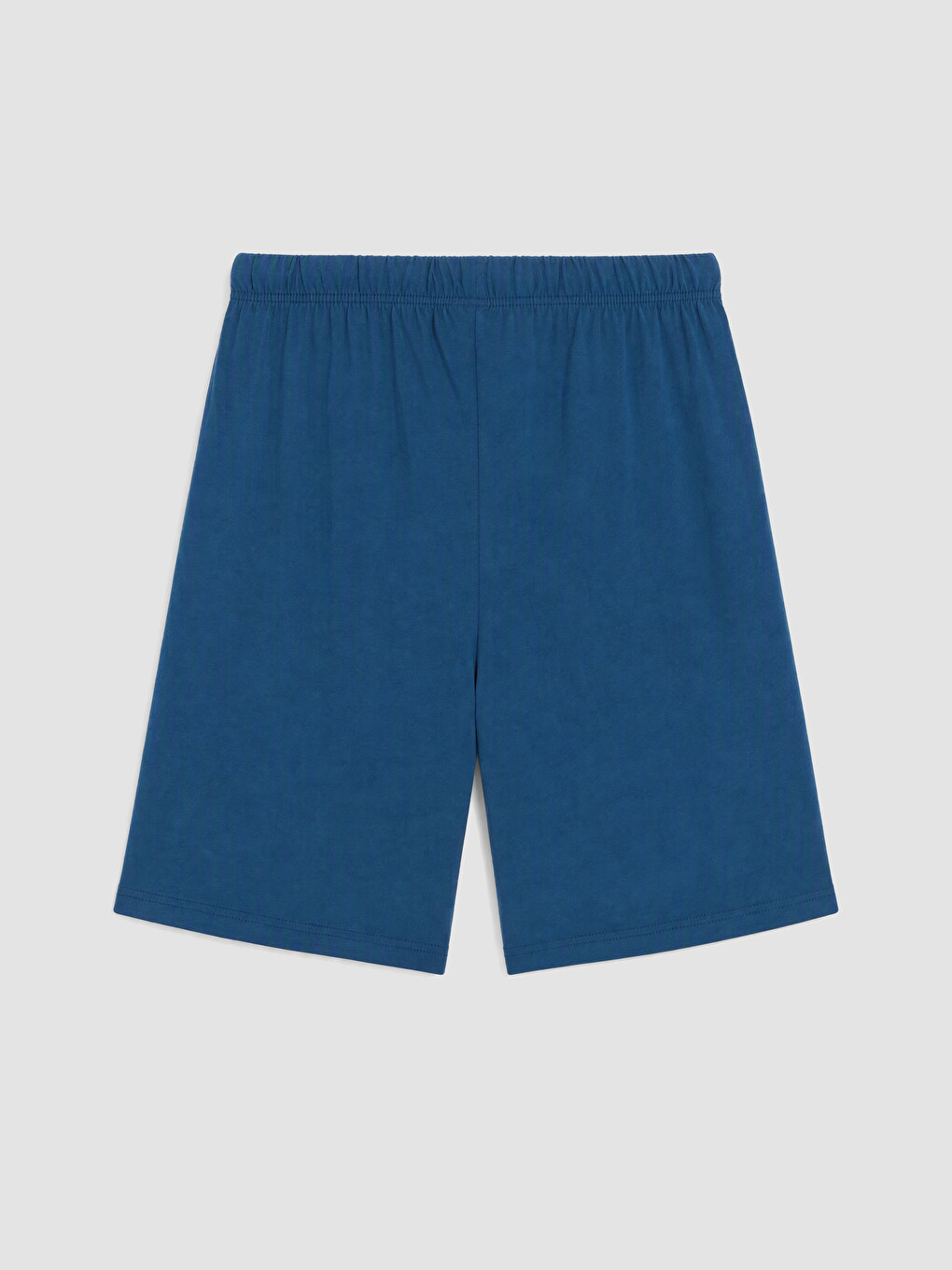 Beyaz Standart Kalıp Çizgili Erkek Pijama Takımı-10