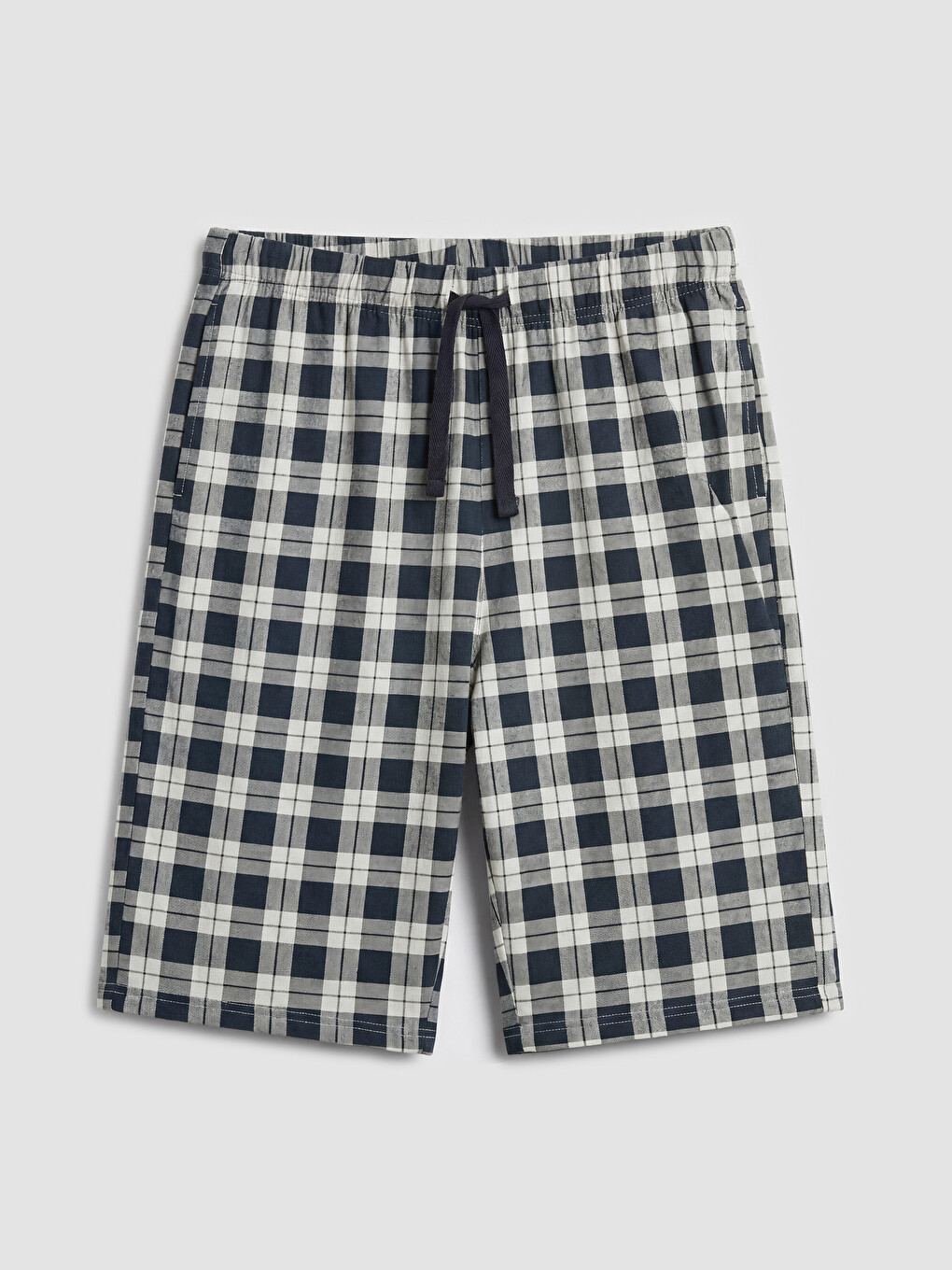 Regular Fit Plaid Men's Pyjamas Set-6