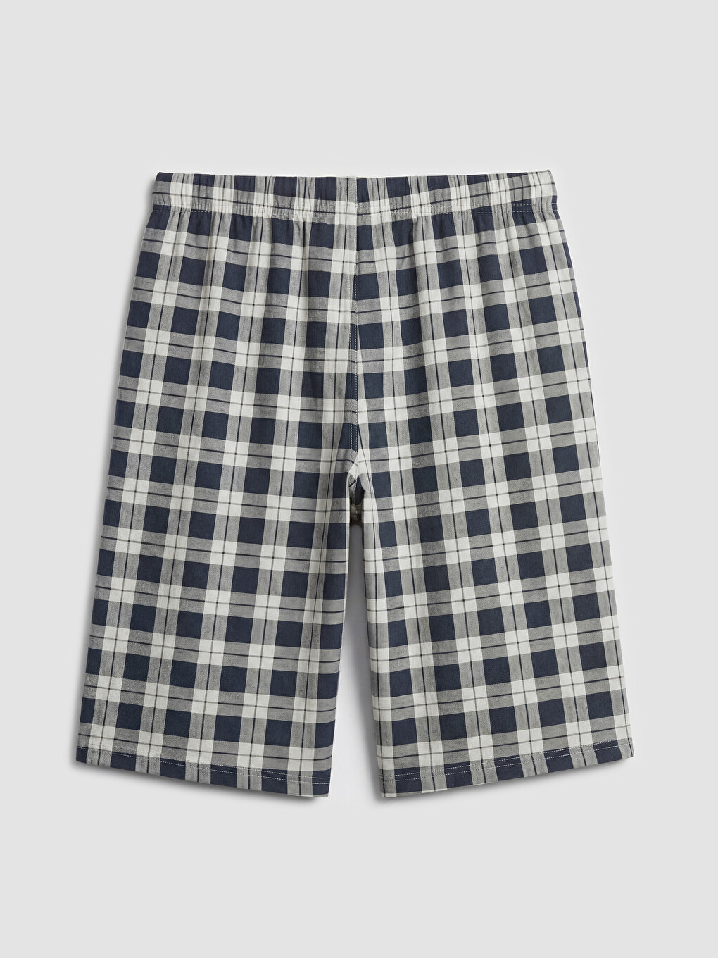 Regular Fit Plaid Men's Pyjamas Set-8