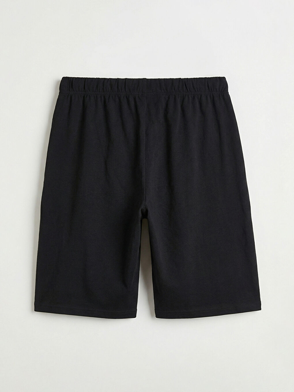 Crew Neck Teddy Print Men's Shortie Pyjamas Set-8