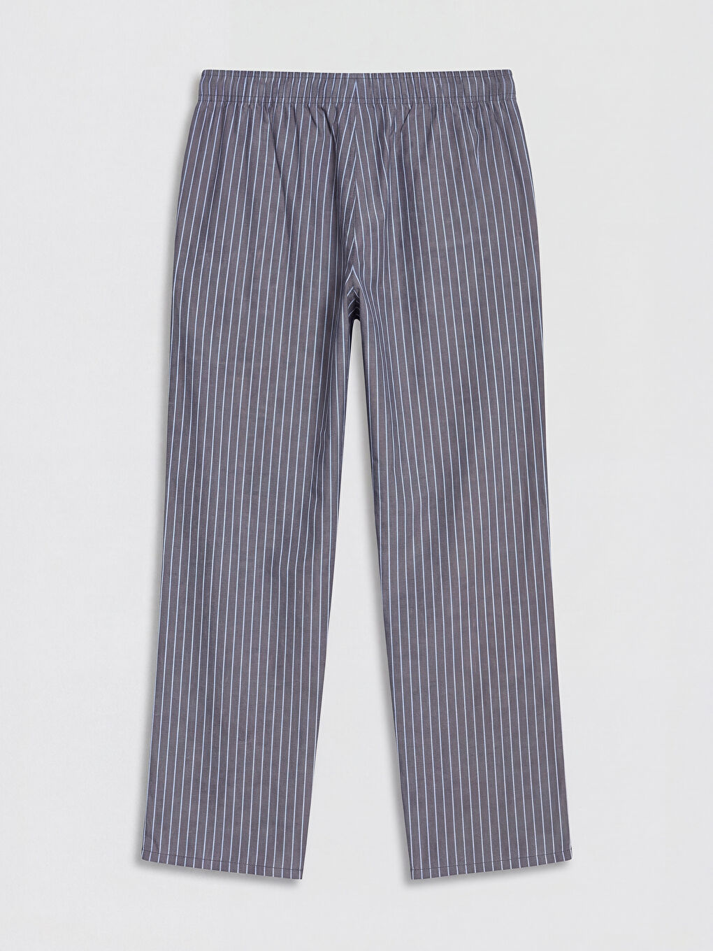 Lacivert Regular Fit Çizgili Erkek Pijama Takımı-4