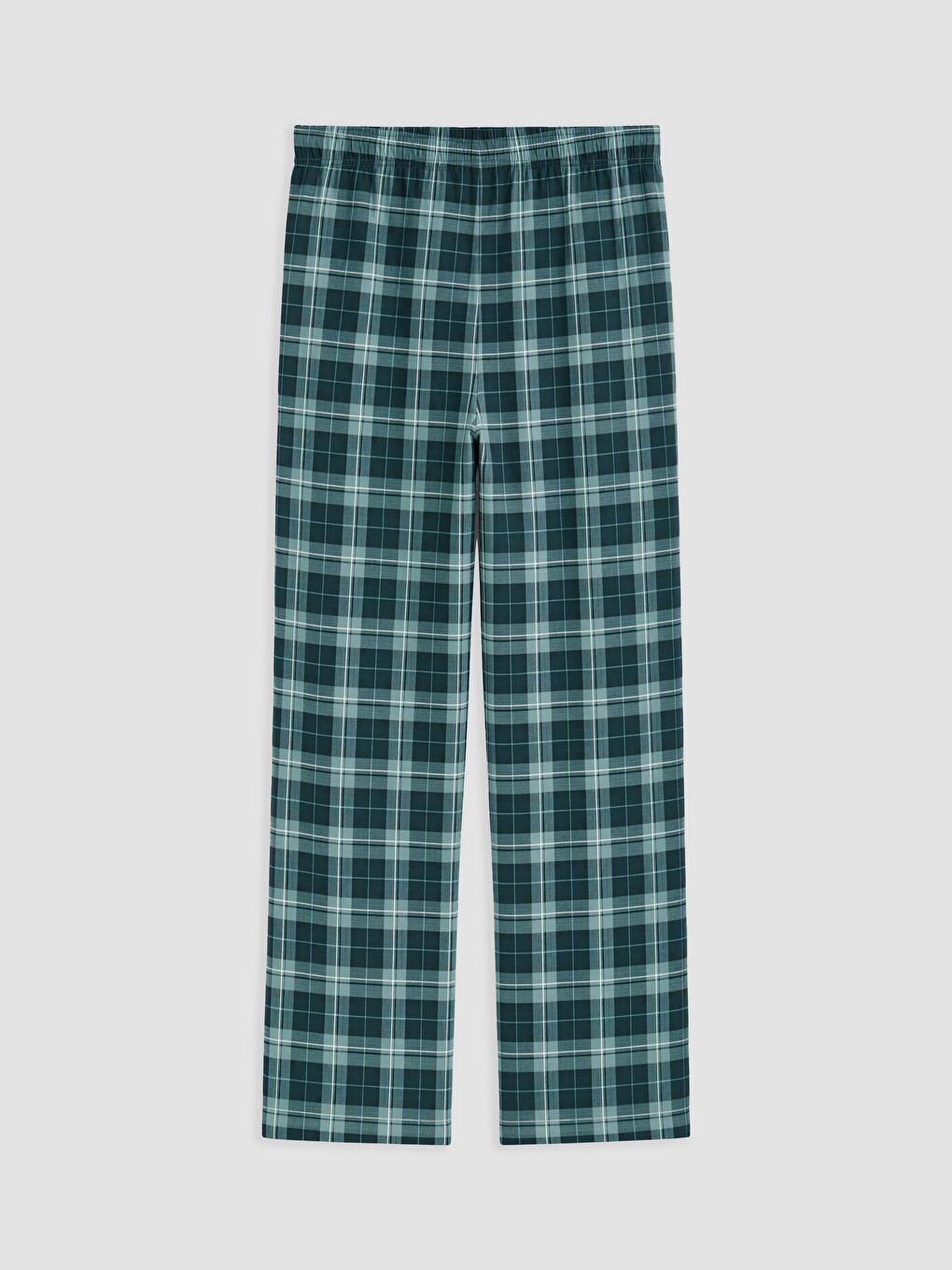 Regular Fit Plaid Men's Pyjamas Set-8