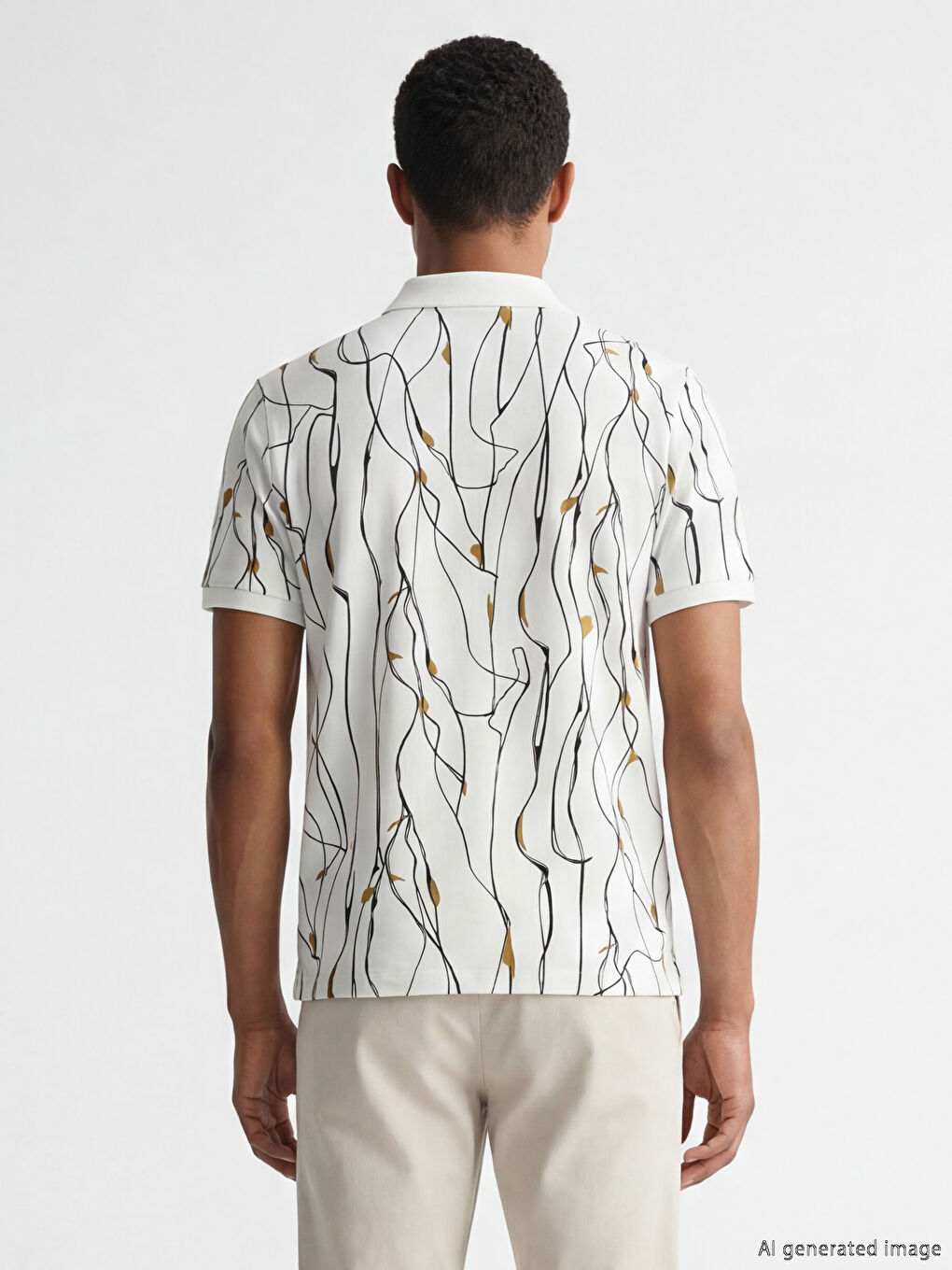 Tricou Polo Slim Fit pentru Bărbați-3