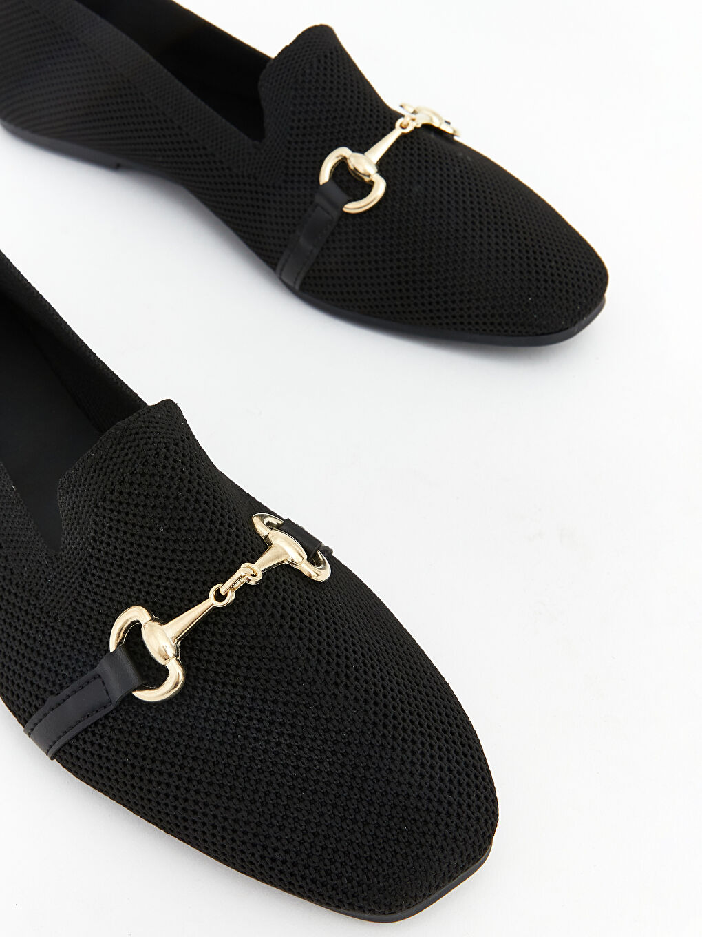 Siyah Süet Görünümlü Kadın Babet-2