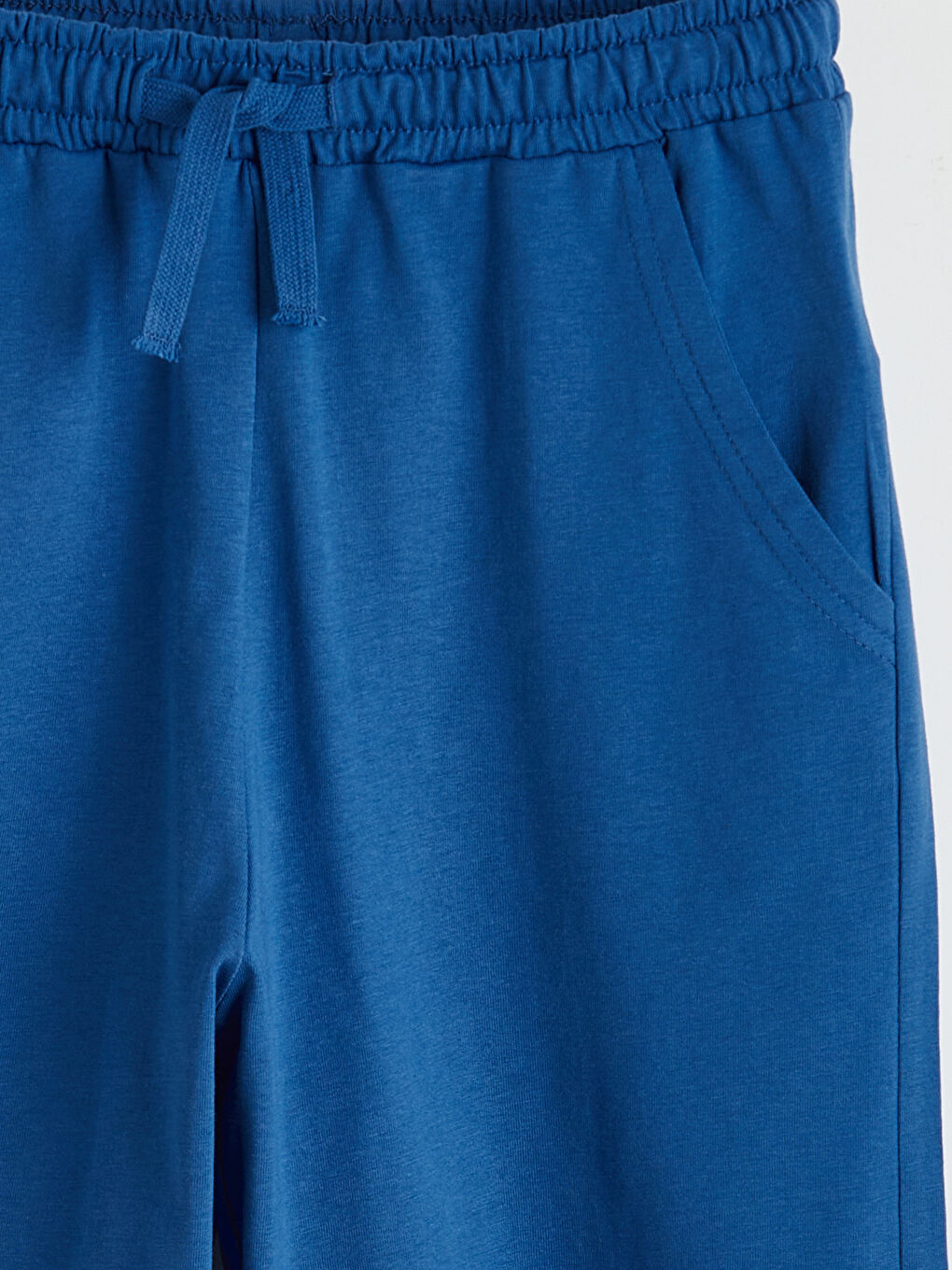 Mavi Beli Lastikli Erkek Çocuk Şort-2