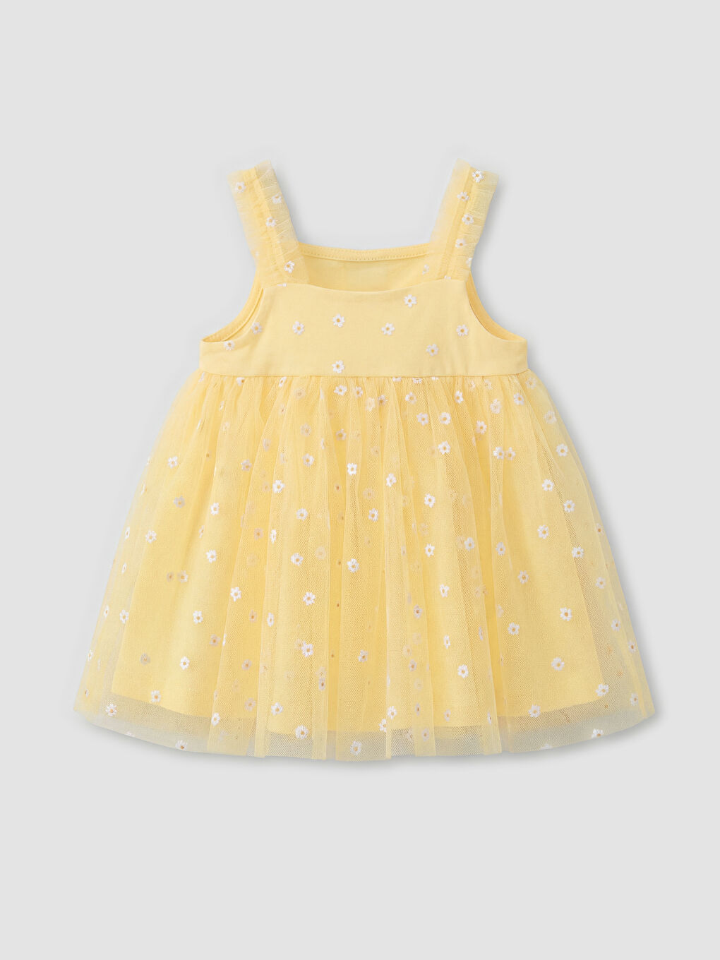 Μωρό Κορίτσι ΚΙΤΡΙΝΟ Φόρεμα-1