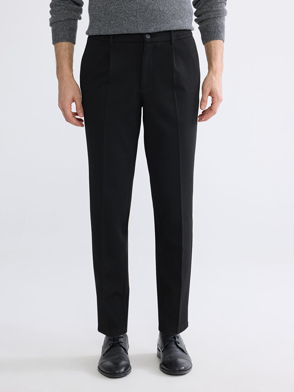 Men's Regular Fit Trousers-1