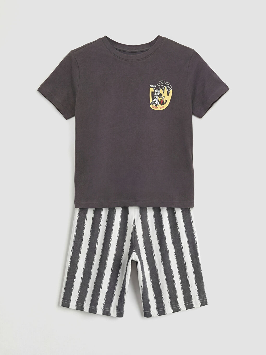 Boy ANTHRACITE Shortie Pyjama Set