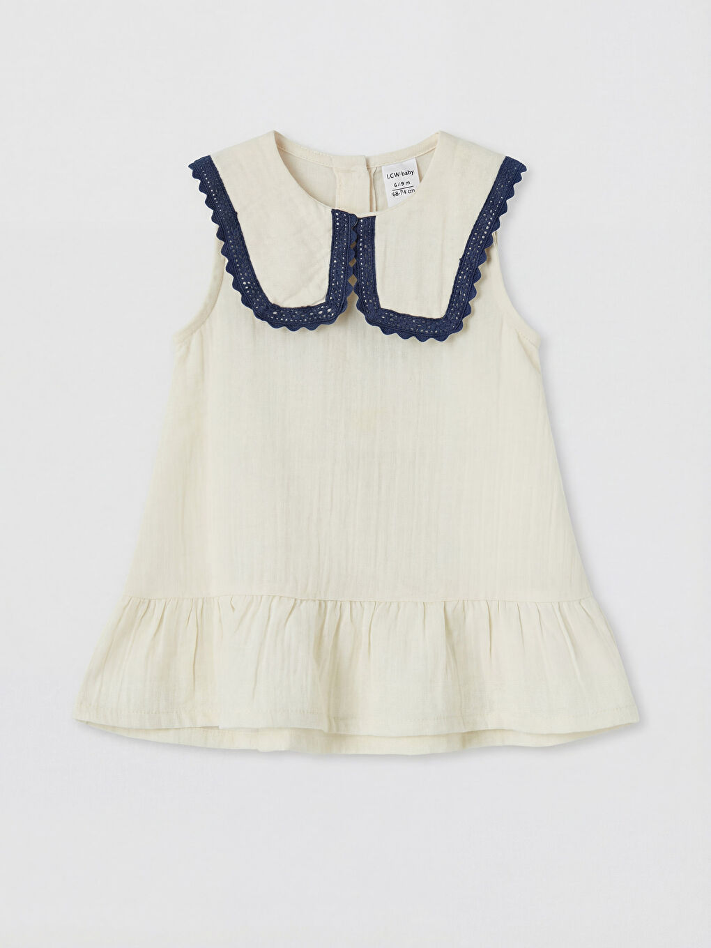 Baby Girl Ecru Dress