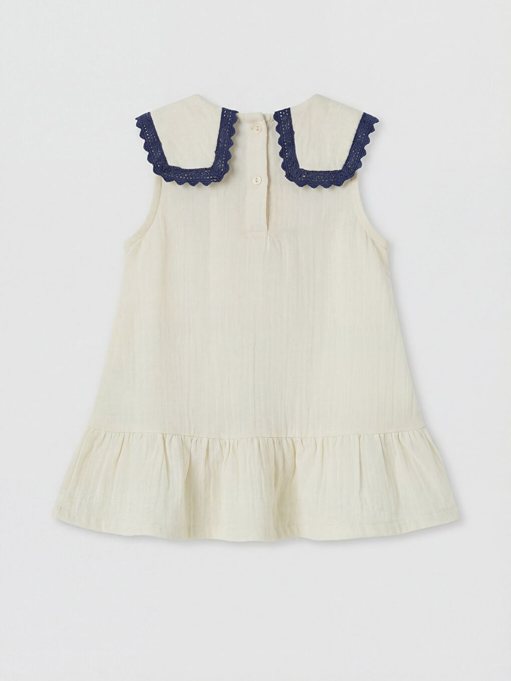 Baby Girl Ecru Dress-1