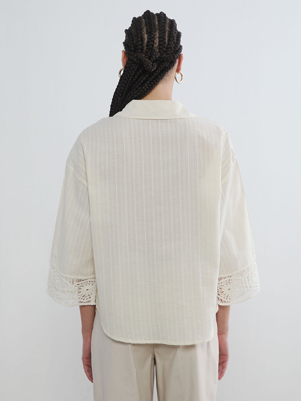 Cămașă BEJ Femeie-3