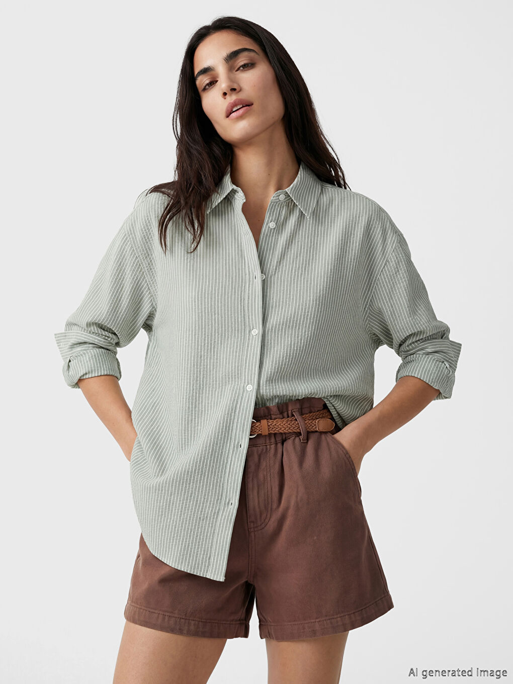 Woman GREEN Shirt