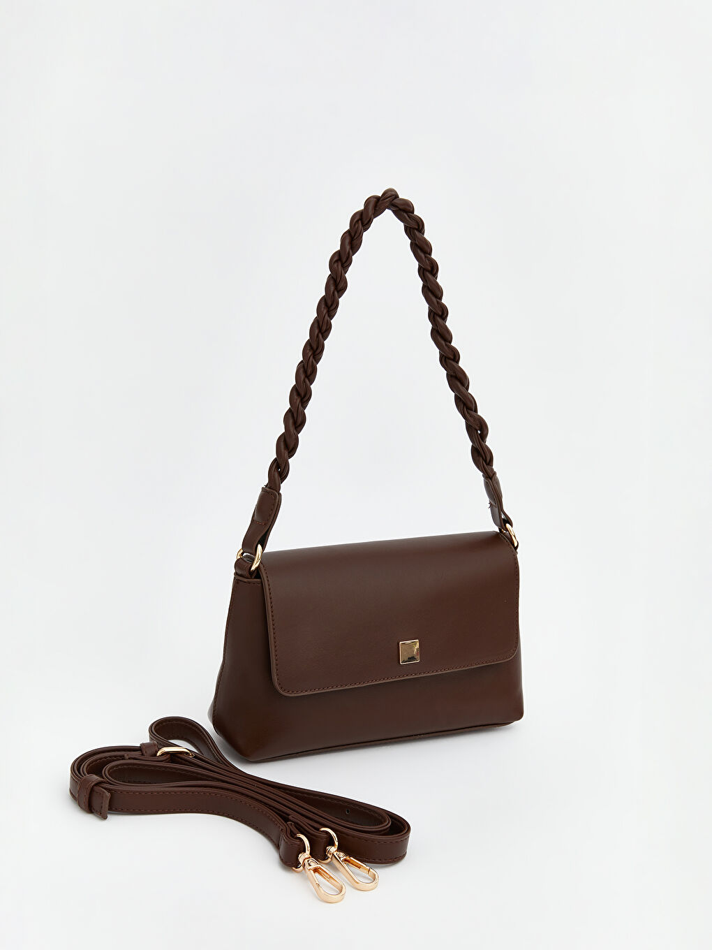 Strap Faux Leather Women's Shoulder Bag-1