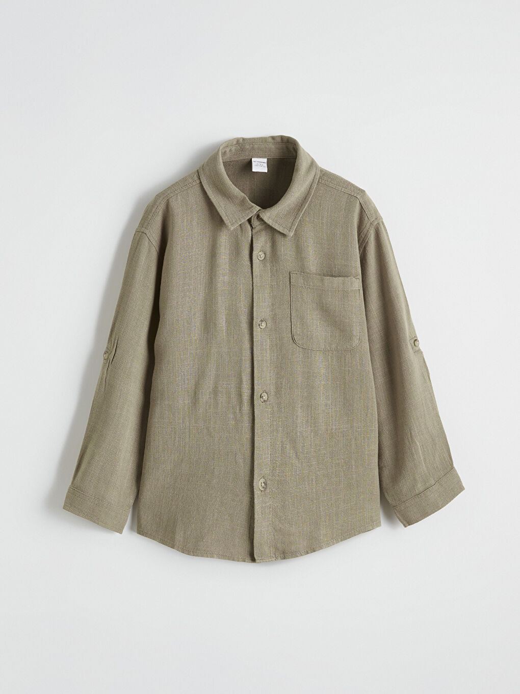 Standard Fit Boys' Linen Shirt