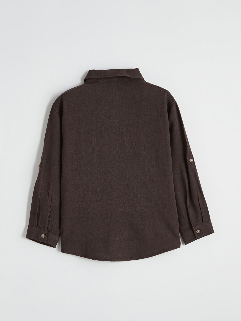 Standard Fit Boys' Linen Shirt-2