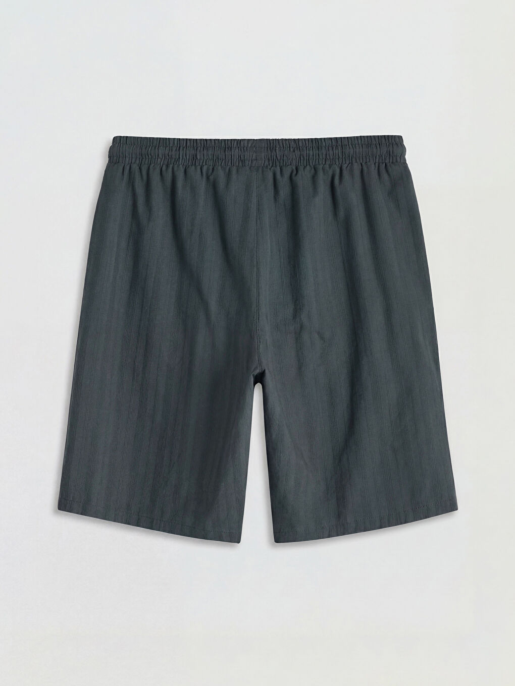 Gri Standart Kalıp Erkek Şort-1