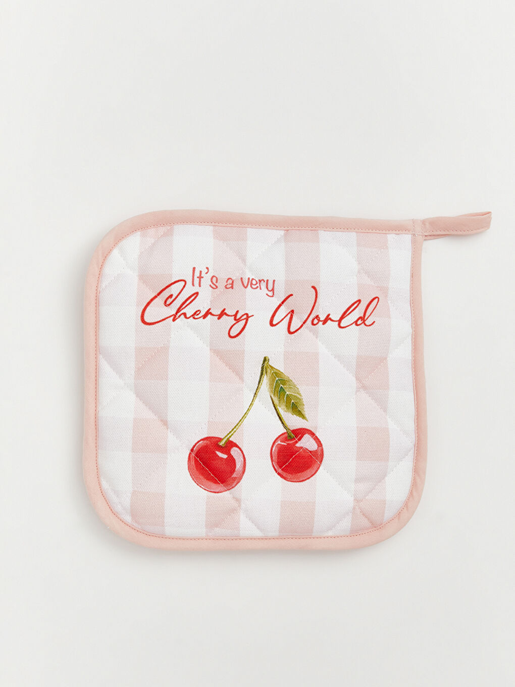 Karışık Kiraz Baskılı Fırın Eldiveni ve Tutaç-3