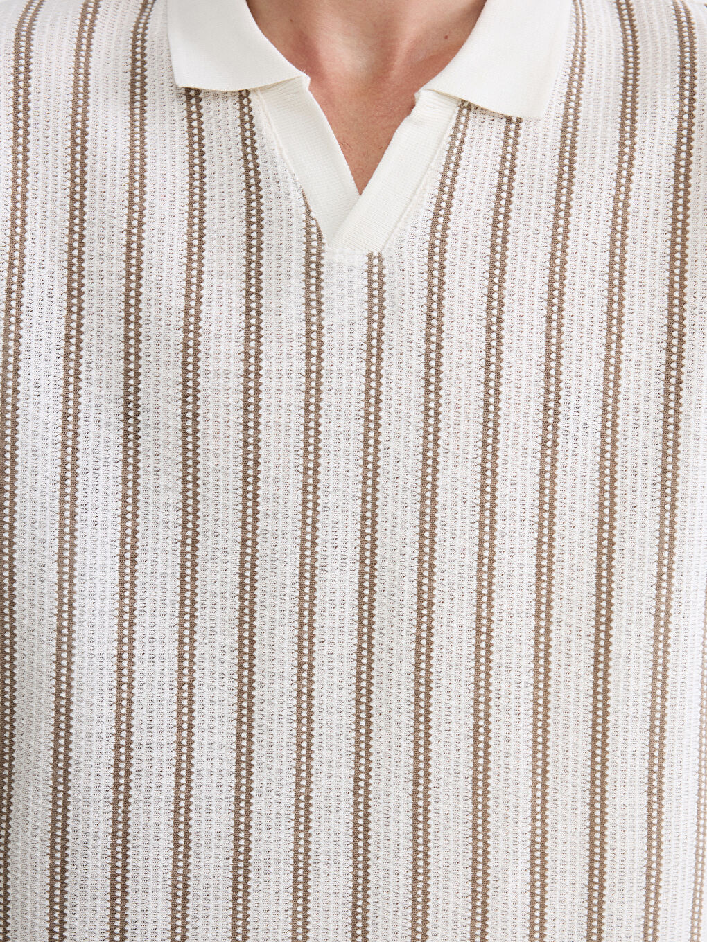 Muška prugasta polo majica-2