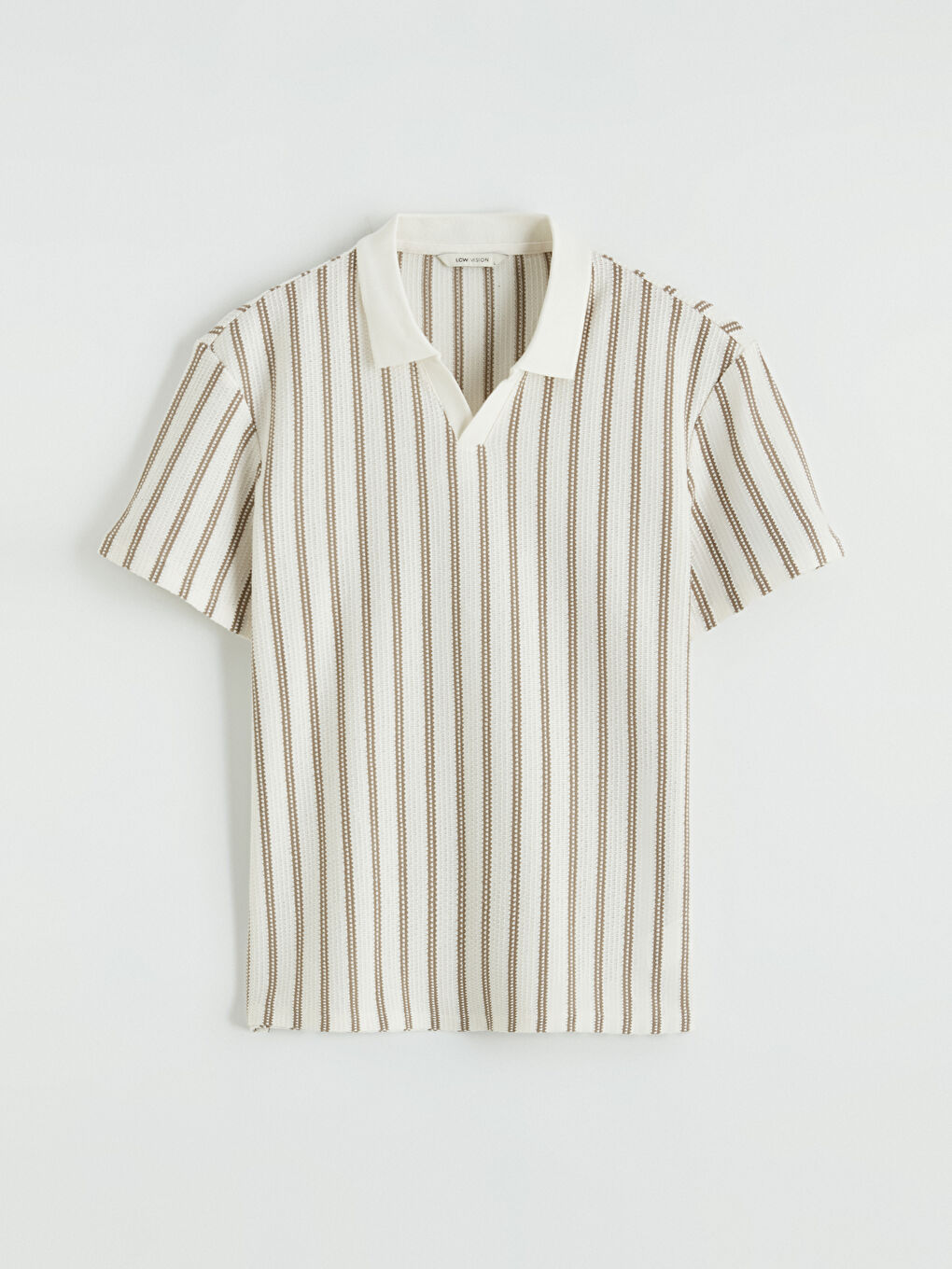 Muška prugasta polo majica-4