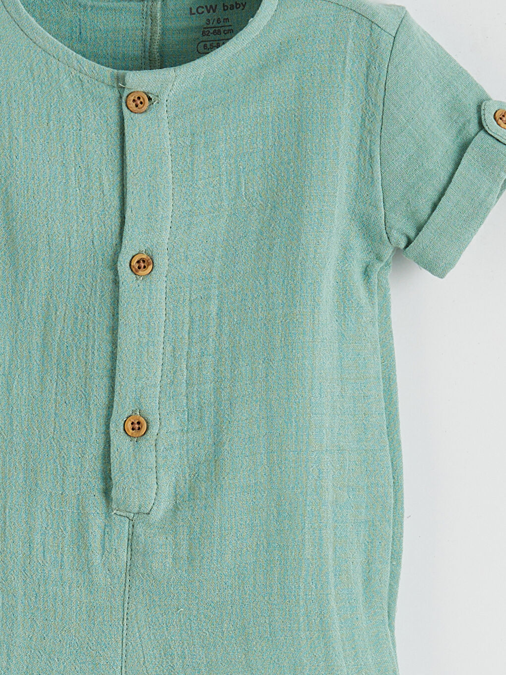 جمبسوت اخضر طفل صغير-2