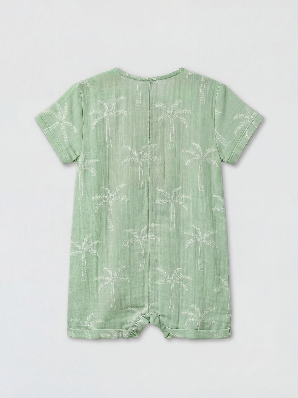 Baby Boy GREEN Jumpsuit-1