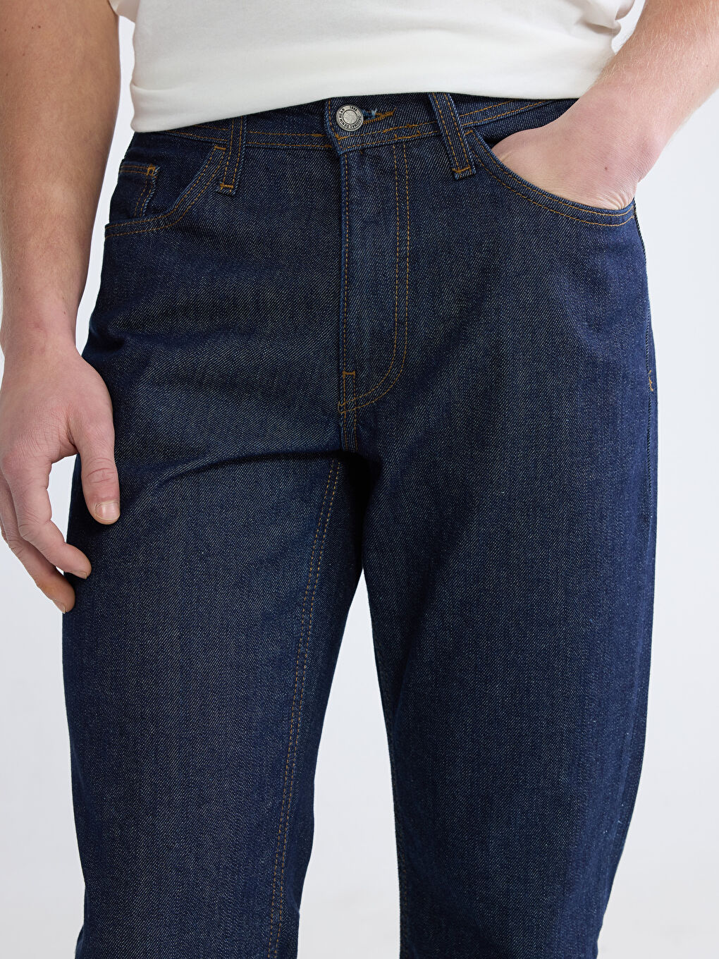 İndigo 790 Rahat Kalıp Erkek Jean Pantolon-2