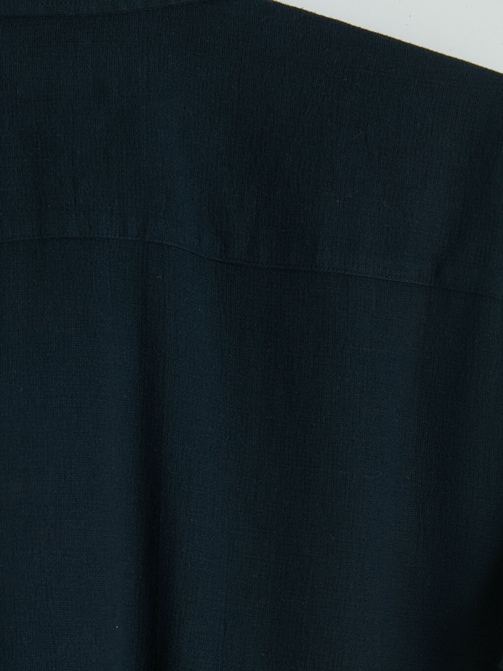 Lacivert Regular Fit Erkek Dokulu Gömlek-3