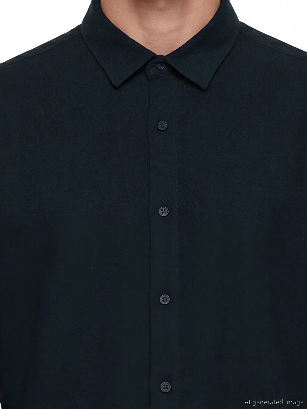 Regular Fit Men's Textured Shirt-2