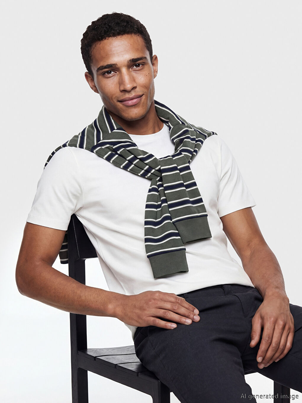 Tricou Bărbați Regular Fit cu Guler Rotund